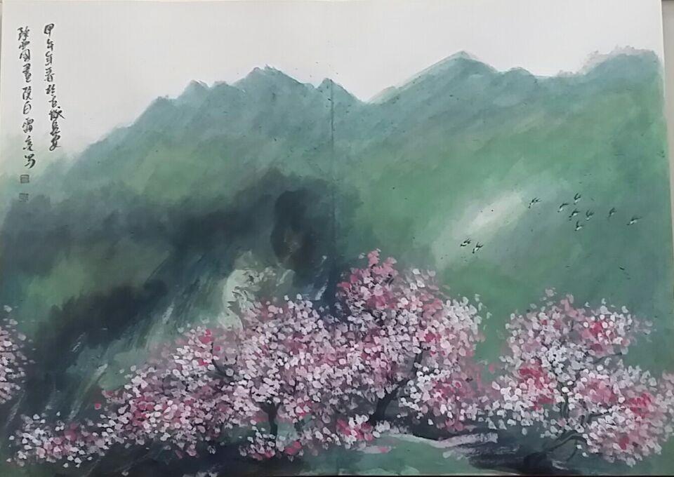 西安书法作品