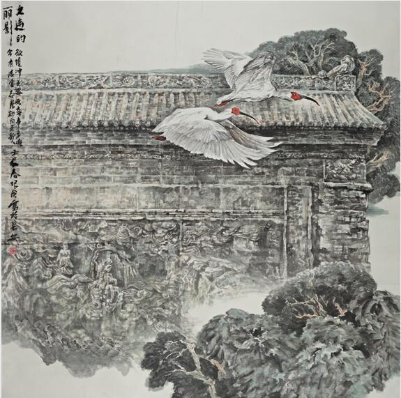 西安名人字画