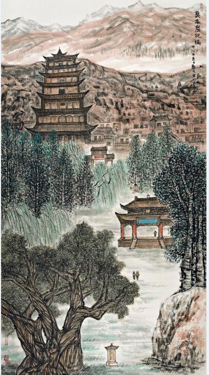  西安名人字画
