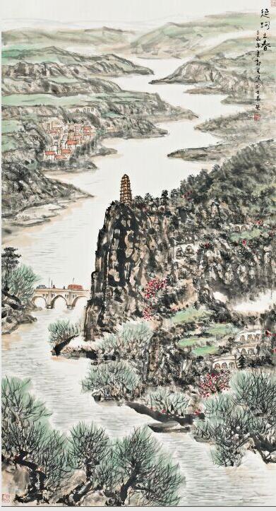  西安名人字画