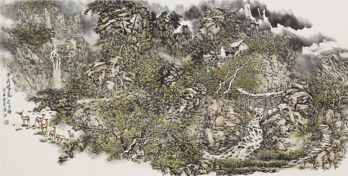  西安名人字画